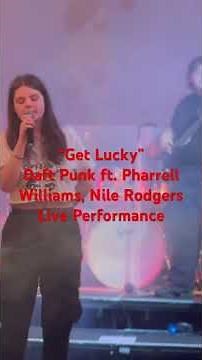Pharrell Williams & Daft Punk ‘Get Lucky’🍀 Live Performance #daftpunk #pharrelwilliams #getlucky