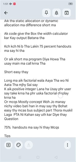 Cs201 final term current paper 2026/original current paper