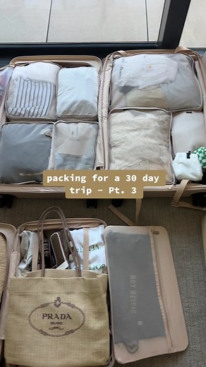 DONT sleep on packing cubes! This was my first time ever using them and W.O.W. They’re a GAME CHANGER #packwithme #packingtips #packinghacks #packingcubes #fyp