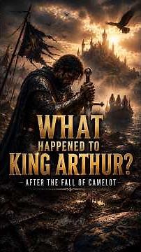 What really happened to King Arthur after Camelot fell? 👑⚔️ #history #documentary #historyshorts