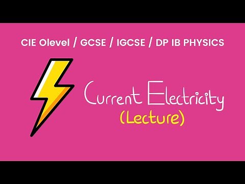 Current Electricity - O Levels Physics Lecture