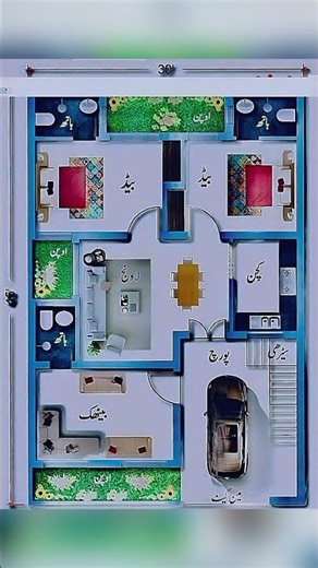30x45 house plan/gahr ka naksha #shorts#shortvideo #shortsfeed
