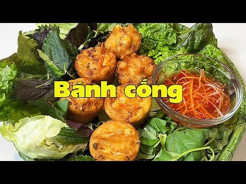 Bánh cống, giòn như bánh tráng!