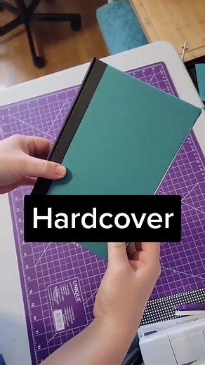 How to do a hardcover 😊 #fyp #books #howto #bookbinding #booktok #bookclub #bookworm #handmade #michaels #craft #buyallthethings