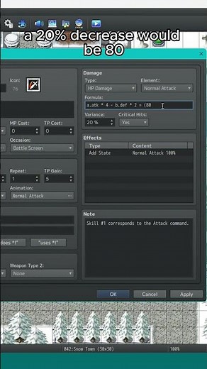 Keep your combat MORE INTERESTING with this option 💪 #rpgmaker #videogames #gamedev #games