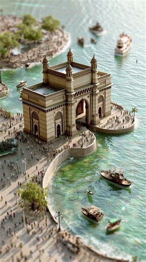 History of Gateway of India || ❤️ || #ytshorts #ancienthistory#trending