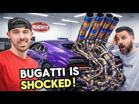 Matt Armstrong Builds the Loudest Bugatti Chiron Exhaust Ever