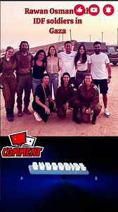 Rawan osman with IDF