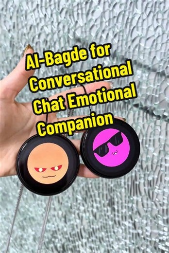 ZNP Al-Bagde Virtual Personal Assistant Gadget Al robot IA asistente personal virtual ChatGPT y traducción en tiempo real #aibadge #virtualassistant #virtualcompanion #techgadgets #aitranslation