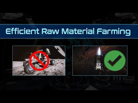 Efficient Raw Material Farming in Elite Dangerous