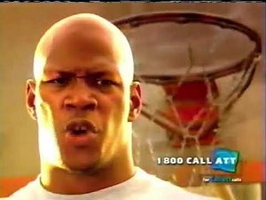 1-800-CALL-ATT (2003) Television Commercial - Basketball - Carrot Top