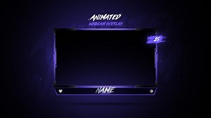 Clean Twitch Overlay - Animated Webcam Overlay/twitch Stream Overlays/facecam Overlay/facecam Animated - Etsy