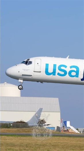 USA Jet Airlines MD-88(SF) Landing At Paine Field
