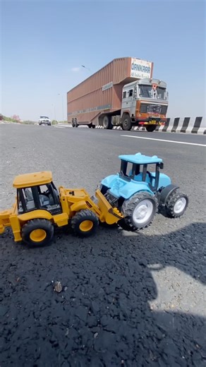 New tractor jcb power testing unboxing video || #trendingshorts