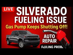 Chevy Silverado 1500 Gas Pump Keeps Shutting Off | Mobile Mechanic Diagnostics. #mobilemechanic #diy