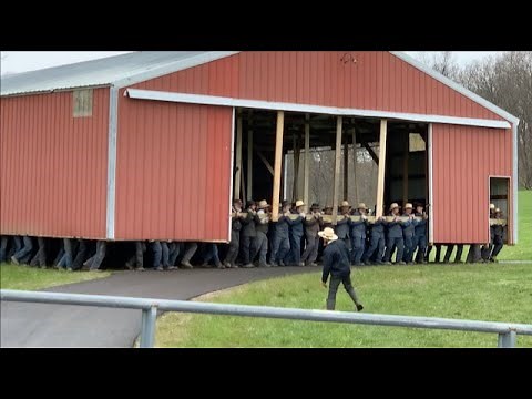 Amish Shed Move