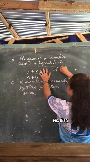 Example 1-2: Mathematical Sentence to Mathematical Equation #fblifestyle | Ms. Riza Teaching Math