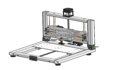 便携式3D打印机3D模型图纸下载_机械数模资料