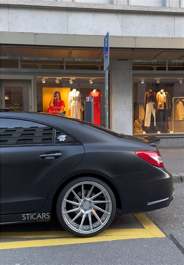 Mercedes CLS by Prior Design in Zurich
