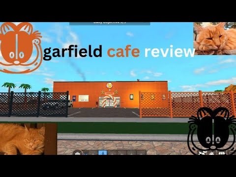 Garfield cafe review this is the final building that I'm doing for now!