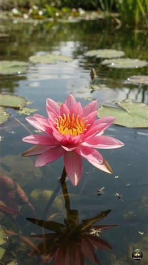 Water Lily Life Cycle 🌸 From Decay to Bloom #Shorts