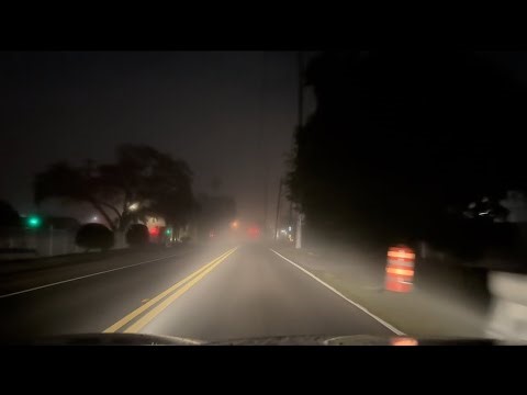 Foggy Night Drive LoFi Ambience (30 min!)