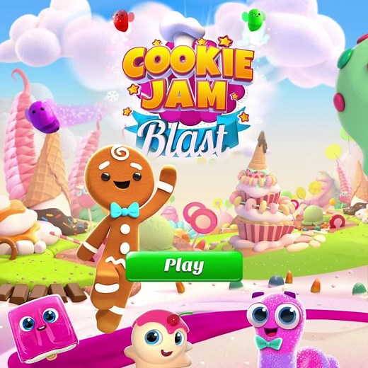The Cookie Jam sequel you've been waiting for! ❤️ 🍪 ❤️ 🍪 ❤️ Match-3 in this sweet new game! | Cookie Jam Blast