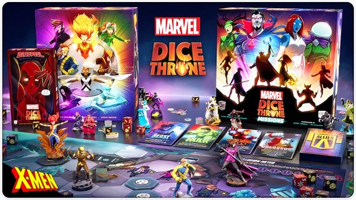 Dice Throne | X-Men • Marvel Missions Co-op • Deadpool