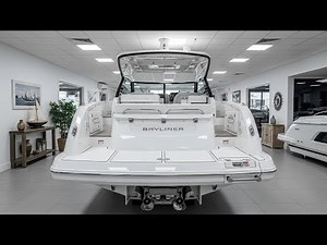 2026 Bayliner Interior | Luxury Yacht Cabin Design | Modern Boat Interior Tour
