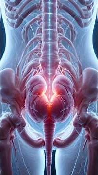 Why Bladder Pressure Suddenly Spikes When YouStandUp? | Ultra-RealisticInternalAnatomy#ScienceShorts