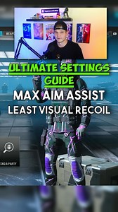 ULTIMATE SETTINGS VIDEO FOR MAX AIM ASSIST AND MINIMIZING RECOIL #callofduty #warzone #rebirthisland #settings | MightaswellbeMac