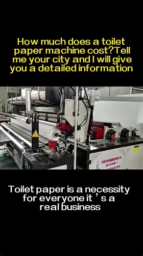 How much does a toilet paper machine cost?