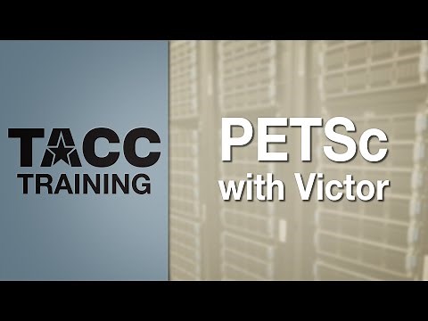 Introduction to PETSc with Victor Eijkhout - Feb 2022