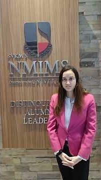 NMIMS | Student Testimonial | B.Sc. in Applied Statistics & Analytics