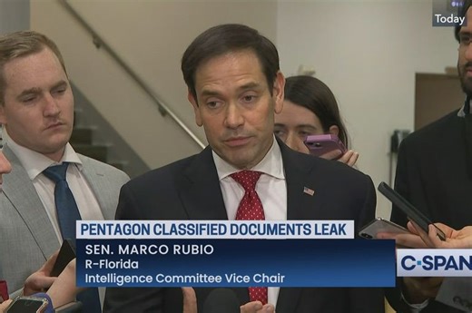 Sen. Marco Rubio on Leaked Classified Documents Closed Briefing