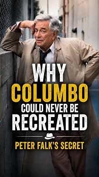 Why Columbo Could Never Be Recreated | Peter Falk’s Secret #peterfalk #columbo