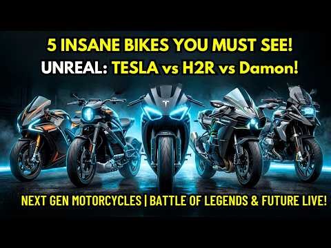 Top 5 Future Motorcycles 2026 😯 Next Gen Machines Revealed