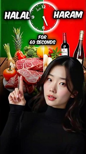 Halal vs Haram Explained in 1 Minute | Islam Basics, Muslim Life & Halal Food