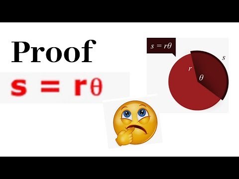 Proof of S = r( theta) || Fsc Part 1|| Chapter 9 || Trigonometry