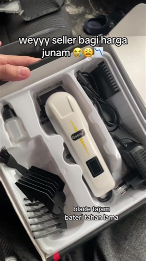 GMY Hair Trimmer: Sharp Blade, Long Battery