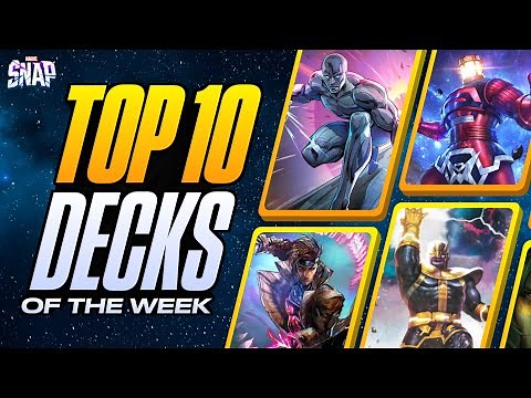 TOP 10 BEST DECKS IN MARVEL SNAP | Weekly Marvel Snap Meta Report #136