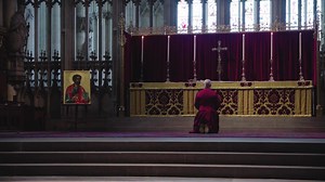 On his first day as Archbishop of York, Stephen Cottrell visited York Minster to take up the crozier of office. Follow Archbishop Stephen and his wife Rebecca through York, as they greet the city and address the whole Northern Province. You can find out more at cofe.io/ABY. | The Church of England