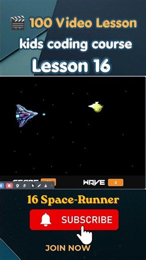 How to make Space Shooter game ? | How to Make a Game in Scratch| #coding #scratch