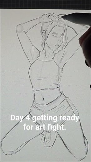 #artinstruction day 4 art fight prep! anatomy 🫪