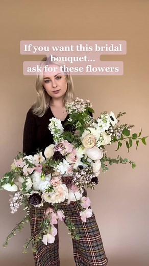 Early Spring Bridal Bouquet Recipe with Cloni Ranunculus and Peonies