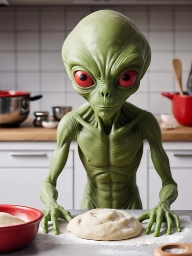 Extraterrestrial Baking: Cosmic Christmas Cookies