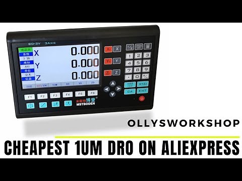 I bought the Cheapest 1um Mill DRO on Aliexpress