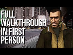 GTA 4 Full Walkthrough in First Person with All Endings