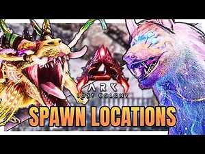 Malwyn, Aureliax, Desmodus & ALL New Lost Colony Creatures & Spawn Locations | ARK Survival Ascended