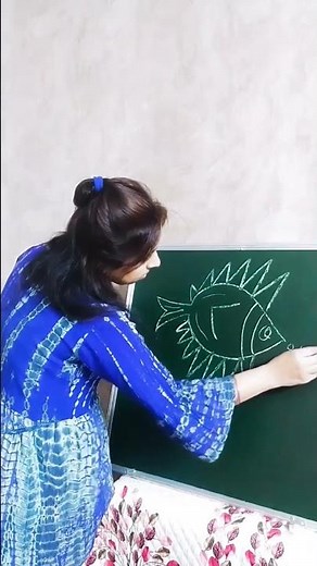 How to draw Code Fish 🐠#howtodraw #kidsdrawing #shorts ‪@PalakEducationArts‬